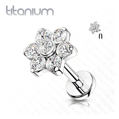 MARRE Piercing do brady / ucha TITAN (1,2 x 8 mm) - TIT1137-1208