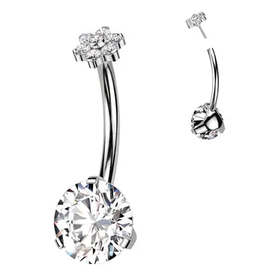 MARRE PUSH IN piercingu do pupíku TITAN - TIT1274-C