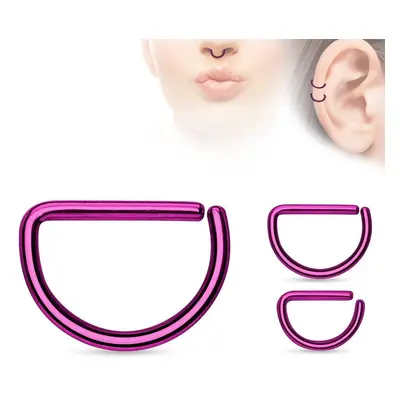 S4U Šperky4U Piercing do nosu/ucha fialový - N01083-1208