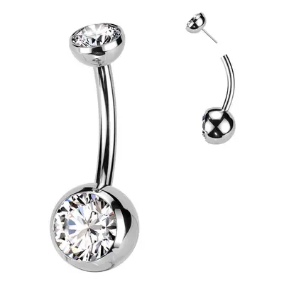 MARRE PUSH IN piercingu do pupíku TITAN - TIT1309-C