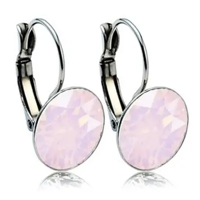 S4U Šperky4U Ocelové náušnice - Pink Opal - NBSS012