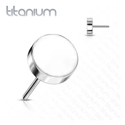 S4U Šperky4U Placka k PUSH IN piercingu TITAN (4 mm) - TIT1153-04