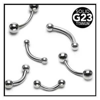 MARRE Piercing do obočí TITAN (5 mm, 1,6 x 14 mm)