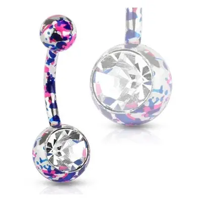 S4U Šperky4U Piercing do pupíku - banánek - BS01052