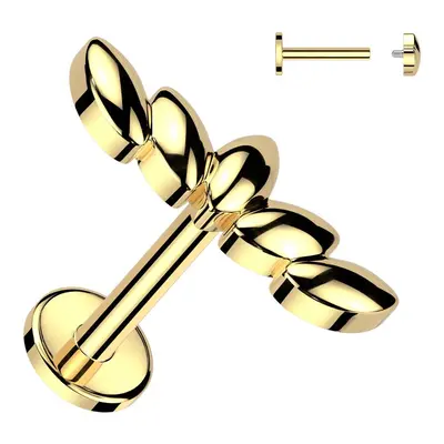 S4U Šperky4U Piercing do brady labreta / cartilge (1,2 x 8 mm) - LB1119-1208