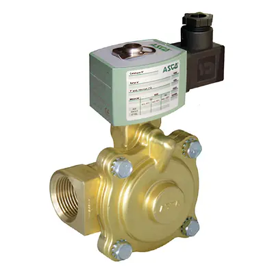 A.P.I. Solenoidový ventil 2/2 NC G220-12 Cívka: 24 V AC