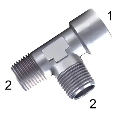 Pneumatics & Hydraulics T-šroubení s vnitřními závity G1/2" a vnějším R1/2"