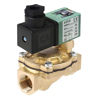 API Solenoidový ventil 2/2 NC - E238-12B Cívka: 24 V AC