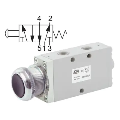 A.P.I. Ručně ovládaný ventil A1MA150BV