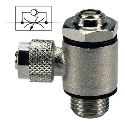 API Škrtící ventil na odfuku 6/4 mm - G1/4"