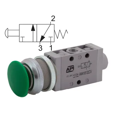 A.P.I. Ručně ovládaný ventil A1MA130FN