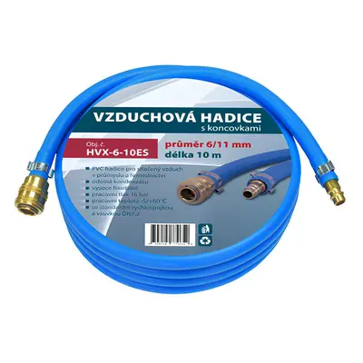 Black Wind Hadice pro stlačený vzduch HV 11/6 mm + Rychlospojka DN7,2 - 10 m