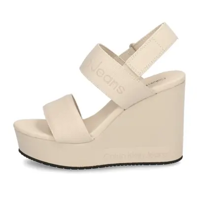 CALVIN KLEIN JEANS WEDGE SANDAL WEBBING IN MR