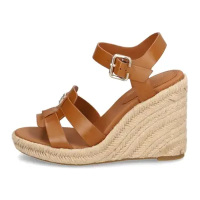 Tommy Hilfiger ESPADRILLE HIGH WEDGE LEATHER