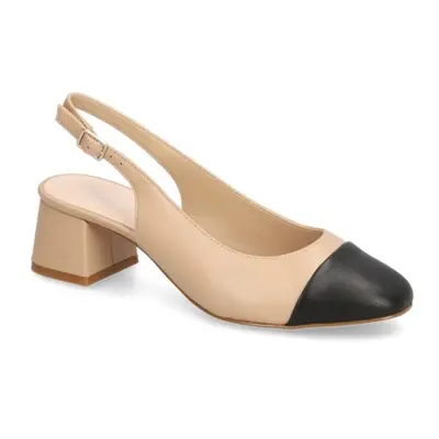 Lazzarini Glattleder Slingpumps