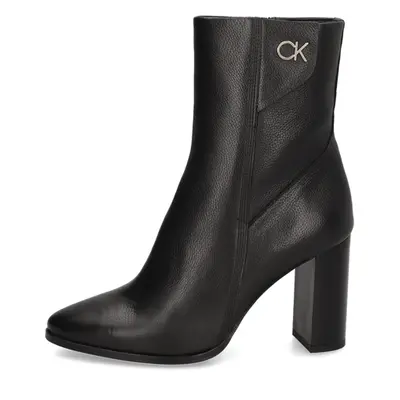 CALVIN KLEIN JEANS CUP HEEL ANKLE BOOT W/HW80