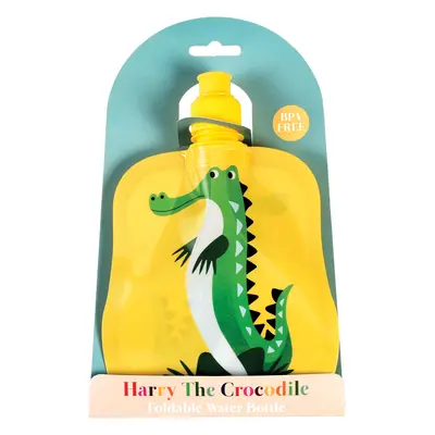 Rex London přenosná skládací láhev na vodu Harry the Crocodile