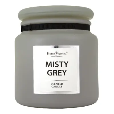 Svíčka vonná dekorativní MISTY GREY 340g