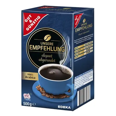 GG Mletá káva 100% Arabica 500g