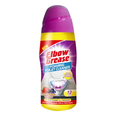 Elbow Grease Foam WC vonný pěnící a čistící prášek Berry Blast 500g