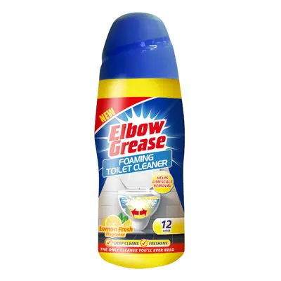 Elbow Grease Foam WC vonný pěnící a čistící prášek Lemon Fresh 500g