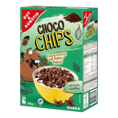 GG Choco Chips čokoládové lupínky 750g