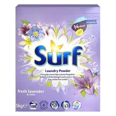 Surf univerzální prací prášek s vůnéí Fresh Lavender 100PD 5Kg