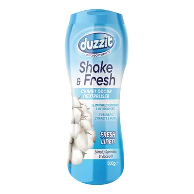 Duzzit Shake&Fresh Vonný prášek na koberce Fresch Linen 500g