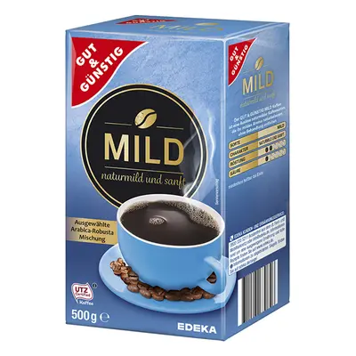 GG Mild Mletá káva jemná 500g - směs Arabica-Robusta