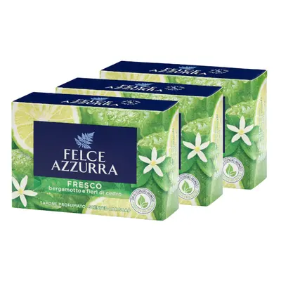 Felce Azzurra tuhé mýdlo Fresco 3x100g