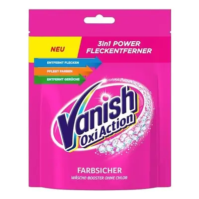 Vanish Oxi Action pink odstraňovač skvrn bez chlóru 250g