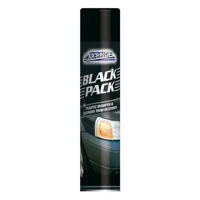 Car Pride Black Pack sprej pro obnovu vnějších plastových částí vozidla 300ml