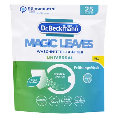 Dr.Beckmann Magic Leaves Universal papírky pracího prášku univerzal 25ks