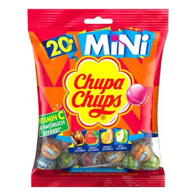 Chupa Chups mini lízátka 5 x 20 ks s vitaminem C