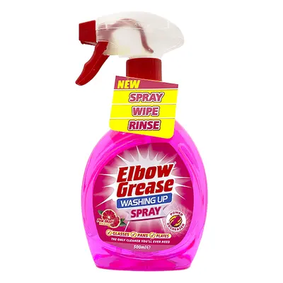 Elbow Grease Washing Up Sprej na mytí nádobí Pink Blush 500ml