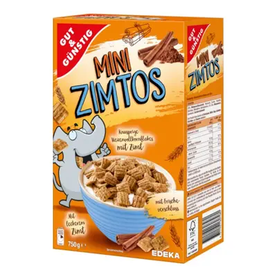 GG Mini Zimtos celozrnné skořicové lupínky 750g