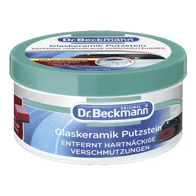 Dr. Beckmann čistící pasta s aktivním uhlím a houbičkou na sklokeramické desky 250g