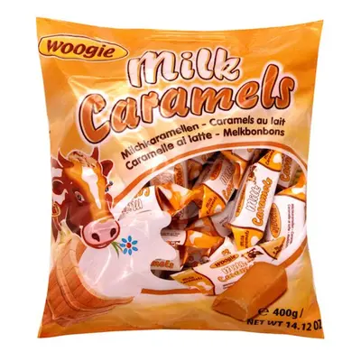 Woogie Mléčné karamely 400g