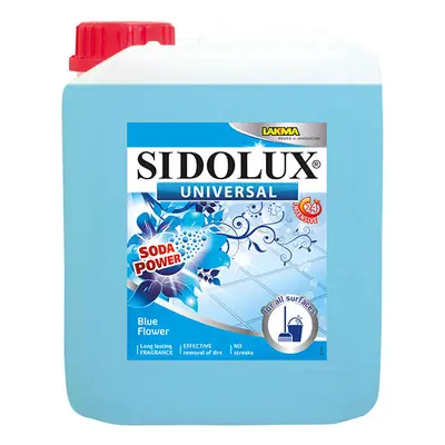 Sidolux Universal Modré květiny 5l