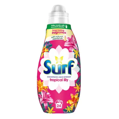 Surf koncentrovaný prací gel Tropical 24PD