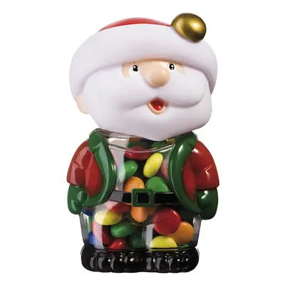 Christmas figurka Santa - pokladnička s ovocným dražé 110g