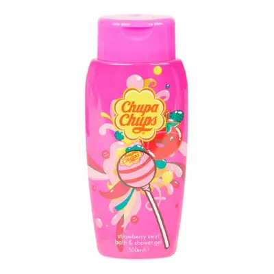 Chupa Chups Strawberry koupelový a sprchový gel 300ml