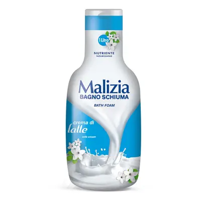 Malizia krémová koupelová a sprchová pěna Milk Cream, 1l