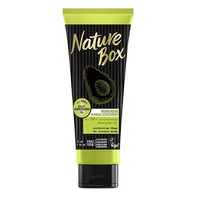 Nature Box krém na ruce s avokádovým olejem za studena lisovaným 75ml