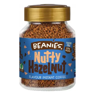 Beanies ochucená instantní káva Nutty Hazelnut 50g