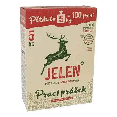 JELEN mýdlový prací prášek univerzál 5kg 100PD