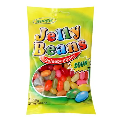 Jelly Beans Ovocné želatinové kyselé fazolky 250g