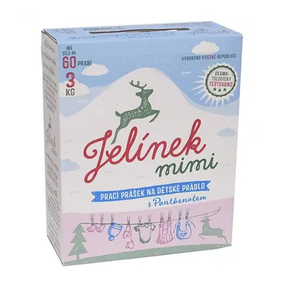 Jelínek mimi mýdlový prací prášek pro děti 3kg 60PD