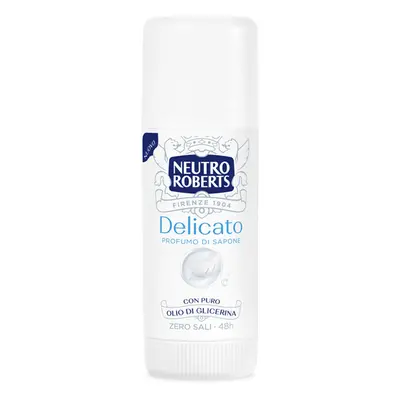 Neutro Roberts italský tuhý deodorant s vůní Delicato - vůně mýdla 40ml