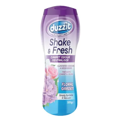 Duzzit Shake&Fresh Vonný prášek na koberce Floral Garden 500g